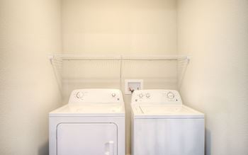 Full-size washer/dryer